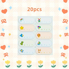 Custom Waterproof Clothing Name Labels Personalized Iron-On Marking