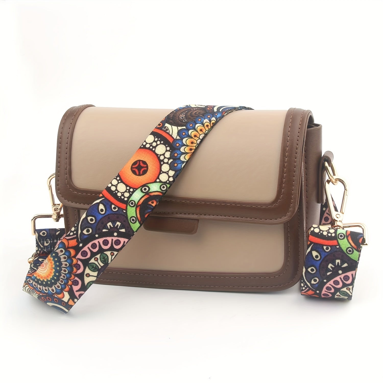 Vintage Ethnic Pattern Adjustable Bag Strap