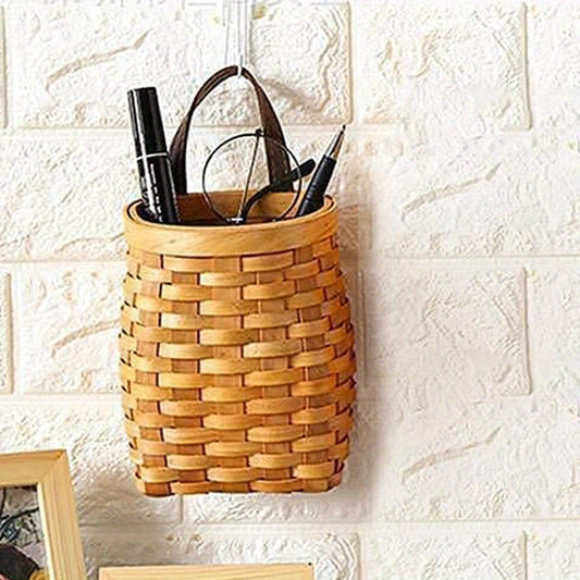 Boho Hanging Basket Wall Organizer Home Decoration