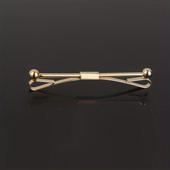 Copper Tie Clip Clasp Bar Brooch Accessory For Men