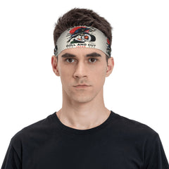 Japanese Style Unisex Sports Headband Sweat Wicking Stretchy Breathable