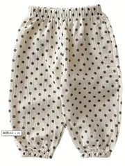 Baby's Love Graphic Trousers Loose Casual Pants