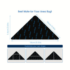 Rug Grippers Non Slip Rug Pads For Area Rugs Anti Skid Stickers