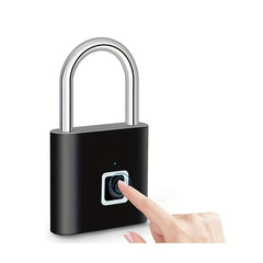 Smart Fingerprint Padlock Security Lock Portable for Locker Gym Door Luggage