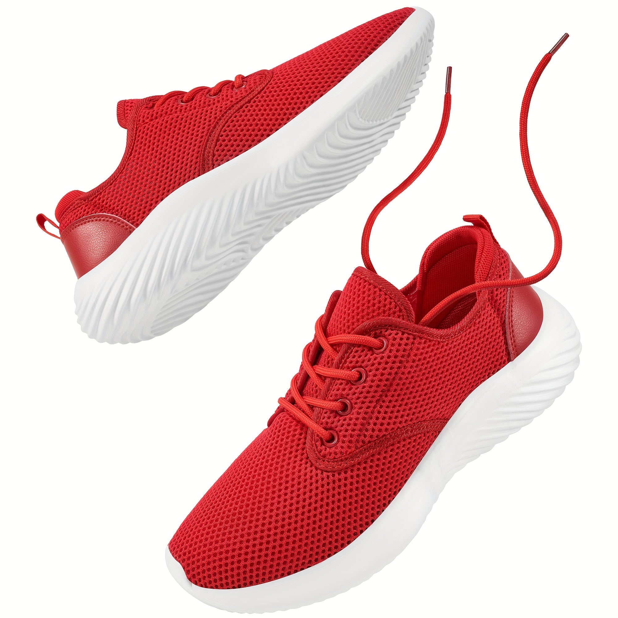 Breathable Mesh Running Shoes Lightweight Non Slip Sneakers