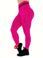 High Waist Running Yoga Pant Slim Fit Legging