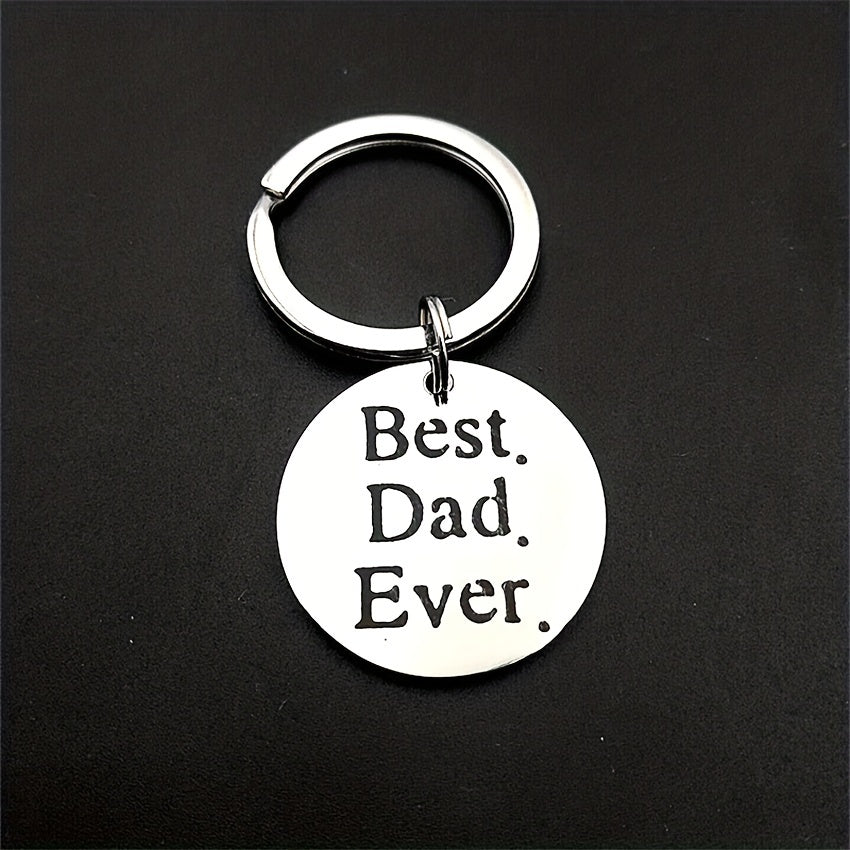 Best Dad Ever Pendant Necklace for Father's Gift