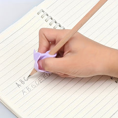 Finger Pen Holder Correcting Posture Device Silicone Pencil Case