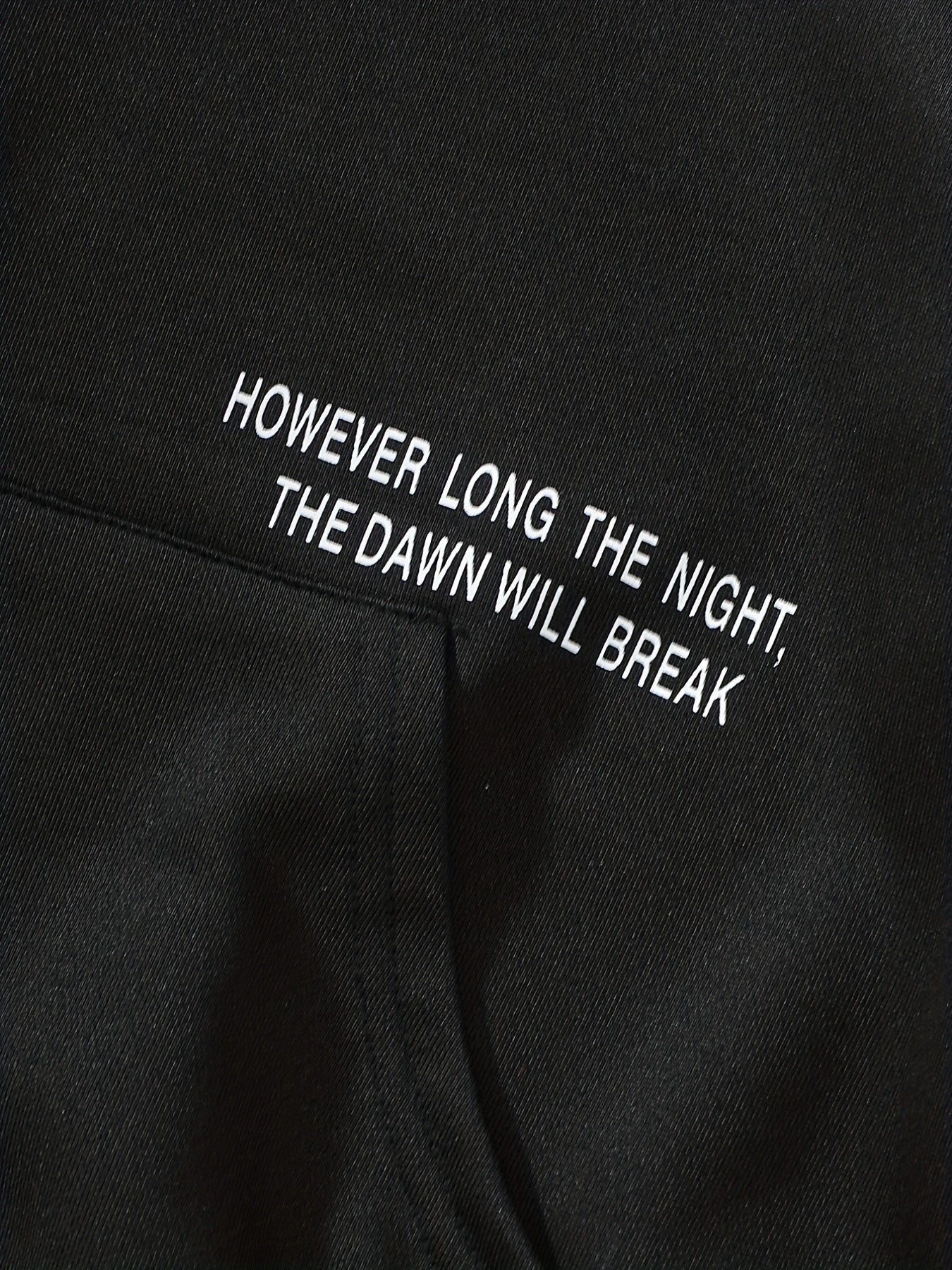 Kids Letter Print Hoodie with Pocket Casual Sports Pullover