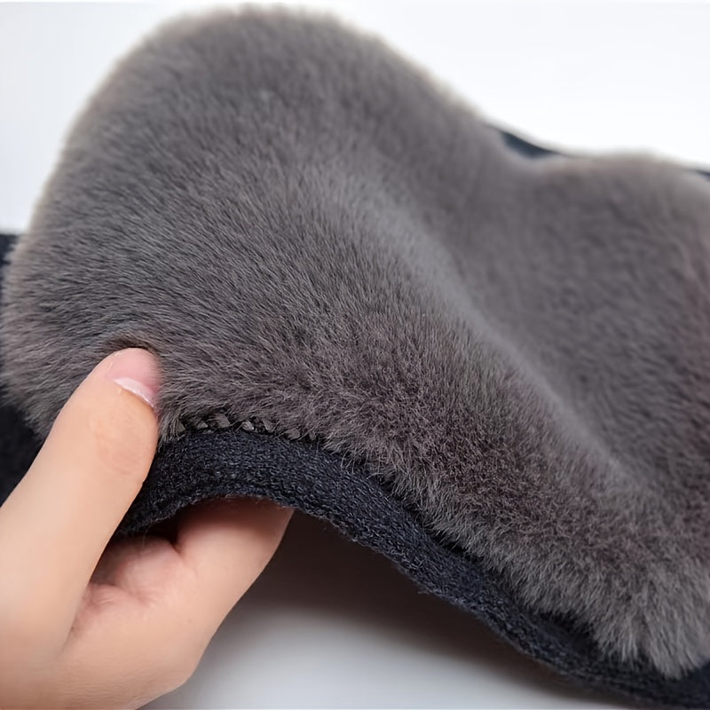 Plush Knee Pads for Skiing & Sports