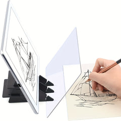 Optical Drawing Board Portable Tracing Image Drawing Board for Students