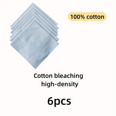 6pcs Gentleman Handkerchief Suit Towel DIY Supplies
