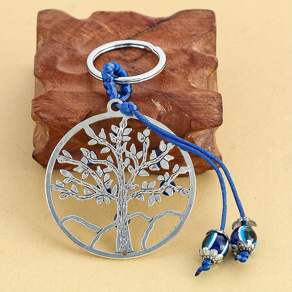 Tree Of Life Eyes Keyring Key Chain Pendant Gift For Men Women