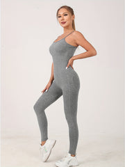 Women's Seamless Yoga Jumpsuit Gym Activewear