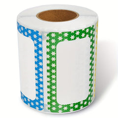 150 Blank Border Stickers for Refrigerator and Flavor Pot