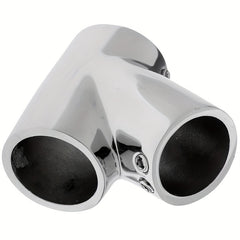 1pc Stainless Steel Boat Handrail Fittings Tee Rail 2 60 Degree Angles