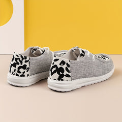 Girl's Canvas Loafer Shoes Slip On Casual Sneakers