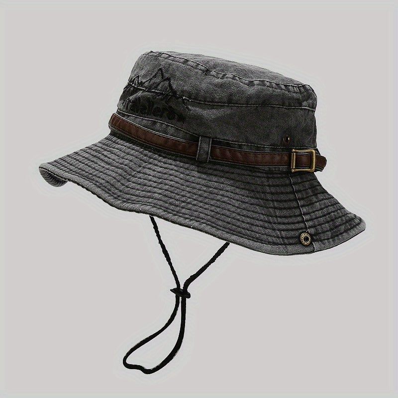 Wide Brim Sun Hat Men Women Beach Fishing Outdoor Summer Boonie Hat