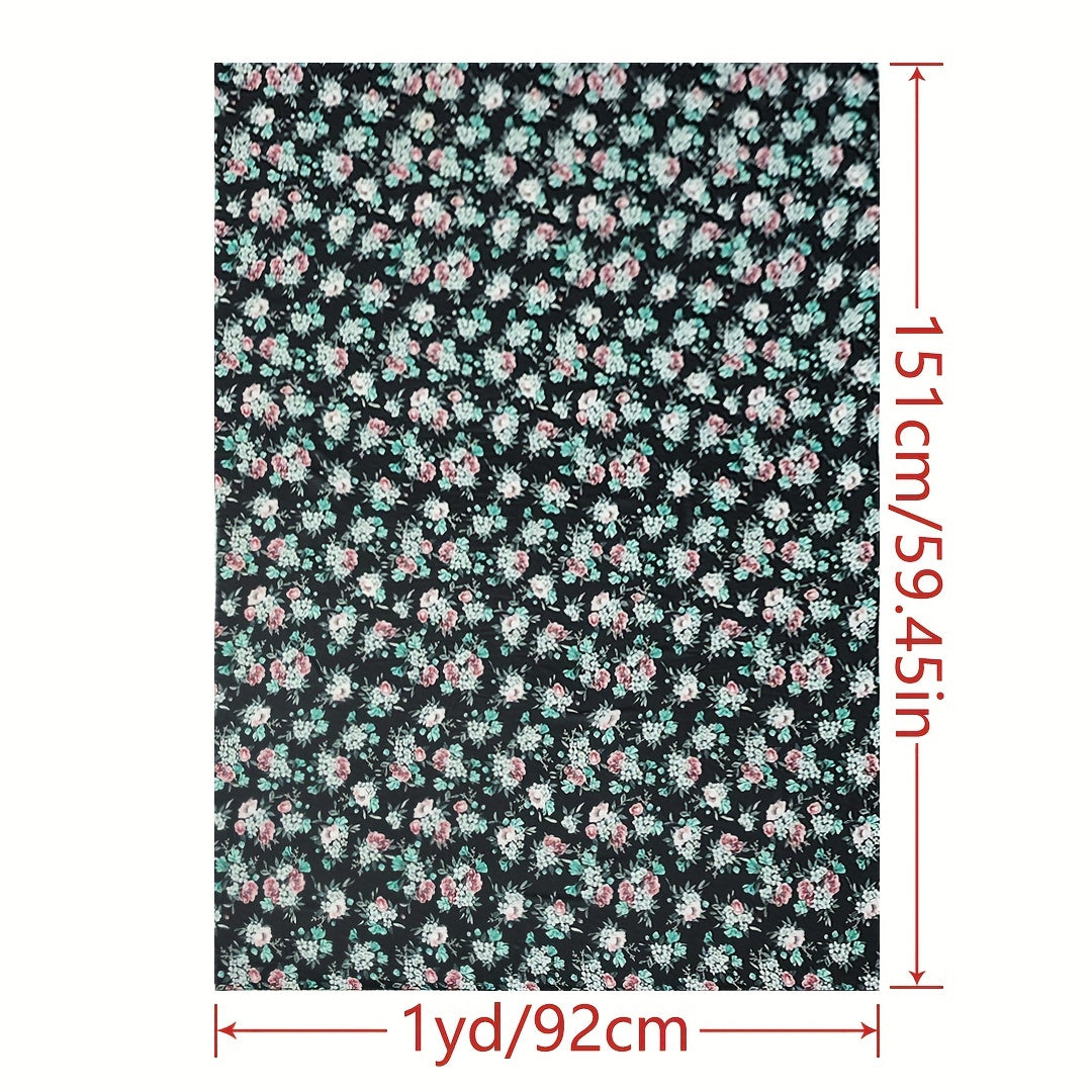 1yd Comfortable Chiffon Fabric for DIY Clothes Pants Dress - Cut Size