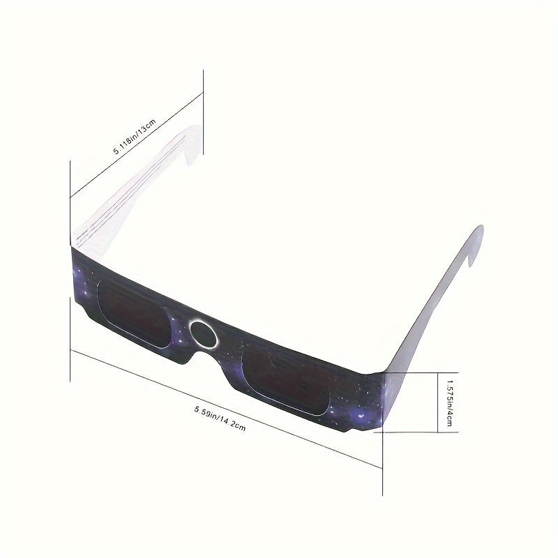 Christmas Dress Up Paper Frame Glasses Set