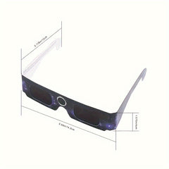 Christmas Dress Up Paper Frame Glasses Set