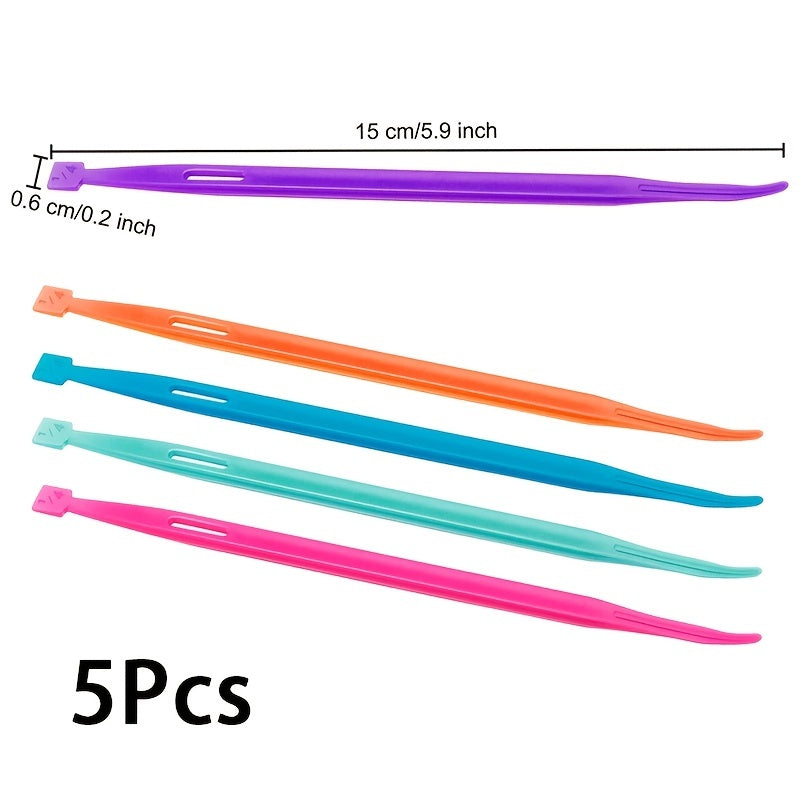 5pcs Purple Triangle Sewing Press Seam Tool Multifunctional