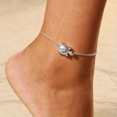 Elephant Sun Boho Alloy Anklet Foot Jewelry Beach Decor
