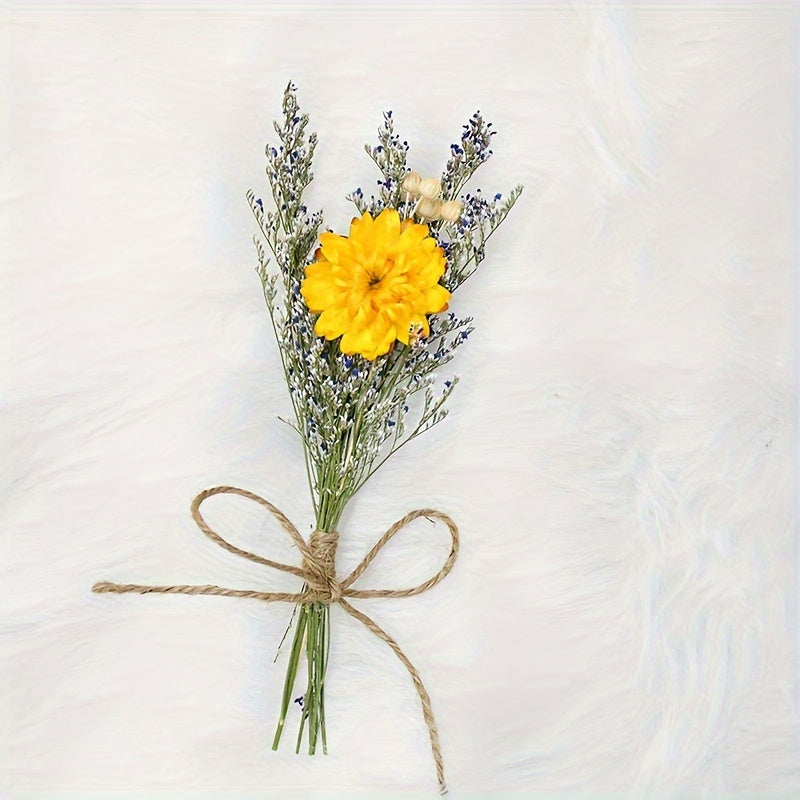 1pc Eternal Flower Dried Mini Bundle Hand Gift Aromatherapy Bottle Decorative
