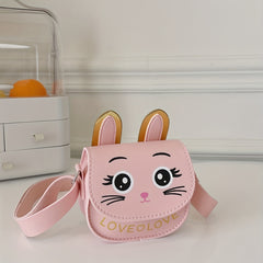 Cartoon Cat Coin Purse Wallet Princess Crossbody Bag For Girls