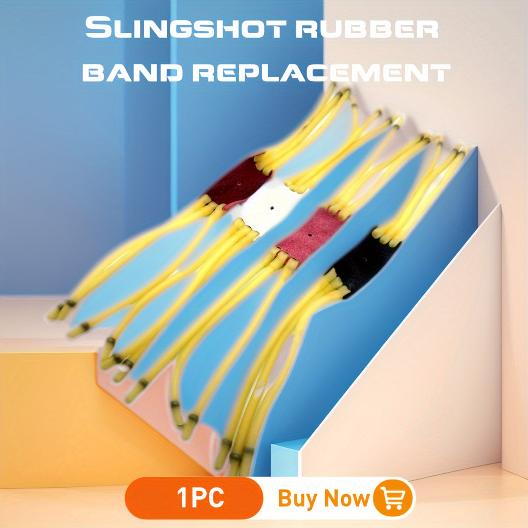 6 Strand Elastic Tubular Band Replacement Rubber Band for Outdoor Games