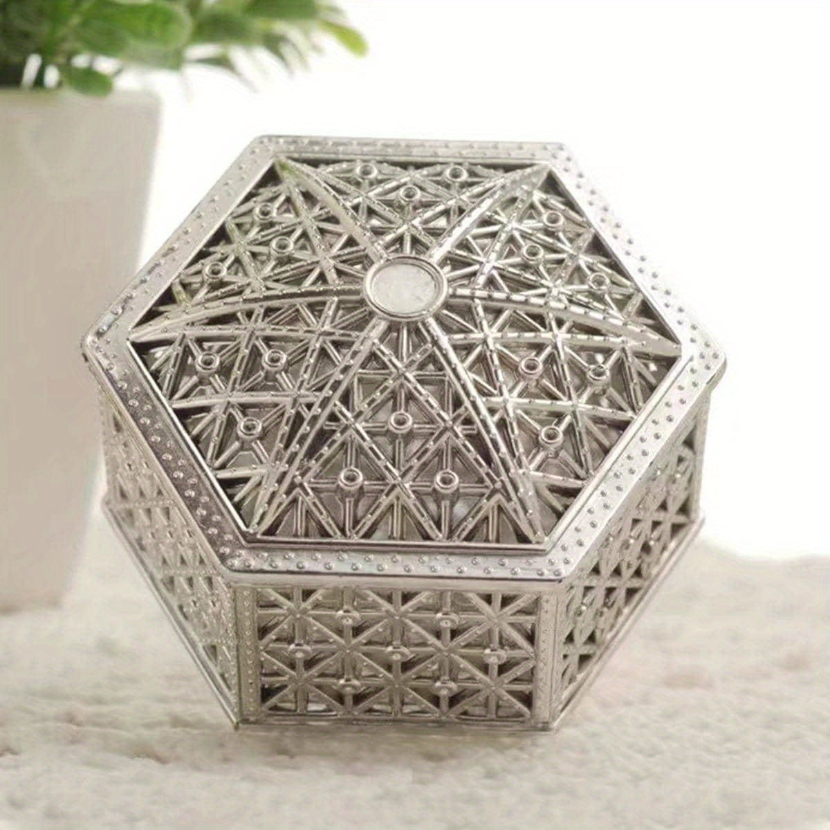 Hexagonal Candy Box Wedding Storage Party Supplies
