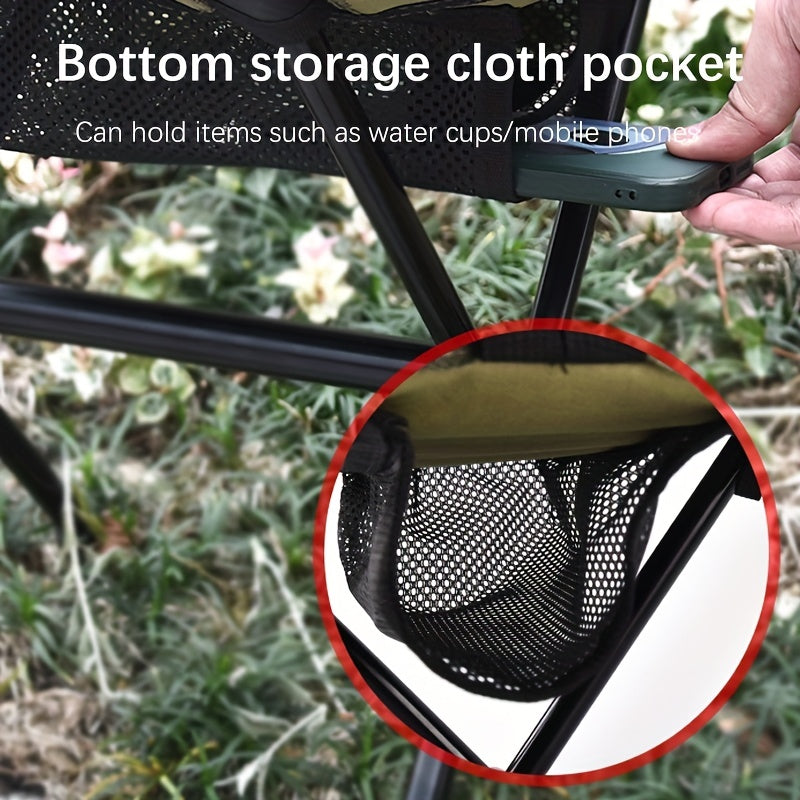 Portable Folding Stool for Outdoor Adventures - Compact and Comfortable
