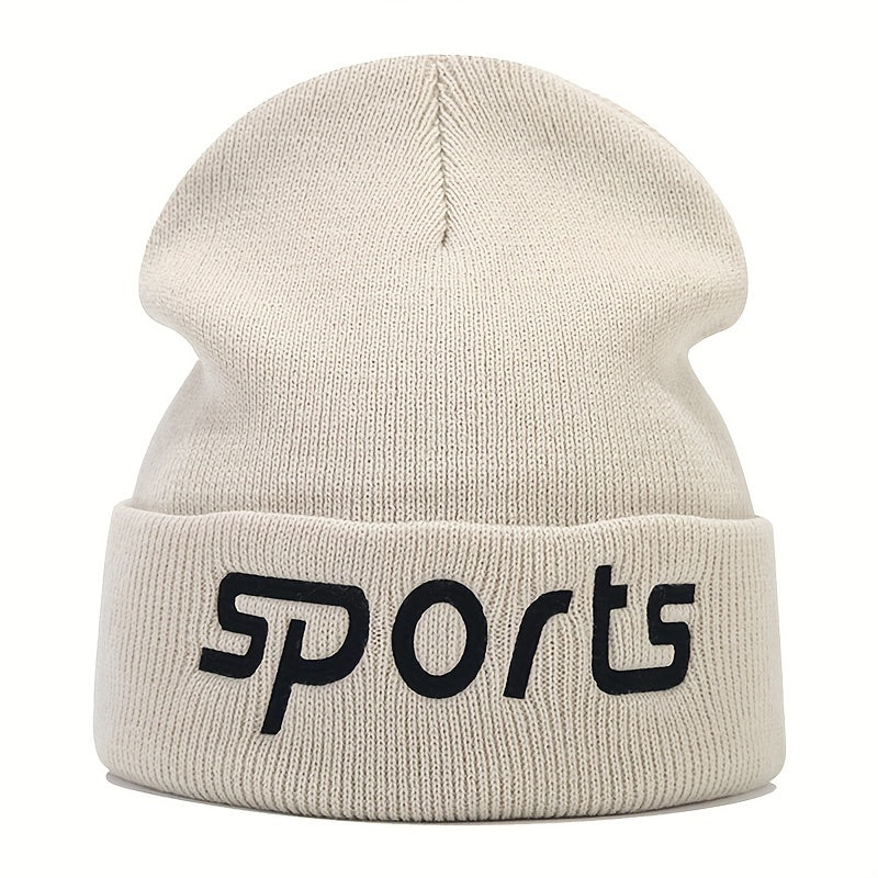 Knitted Hat Beanies Winter Coldproof Ear Protection Warm Hat