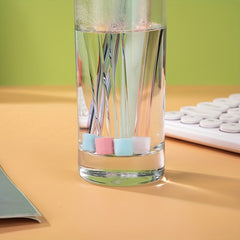 Silicone Straw Sleeve Dustproof Straw Plug Cup Accessory