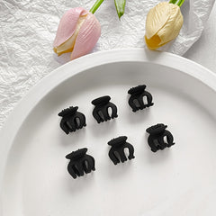 10pcs Mini Hair Claw Clips PVC Hair Accessories for Girls