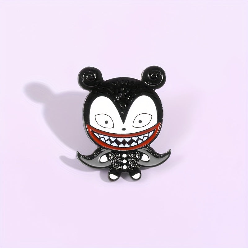 Enamel Cowboy Badge Funny Brooch For Clothes Bag