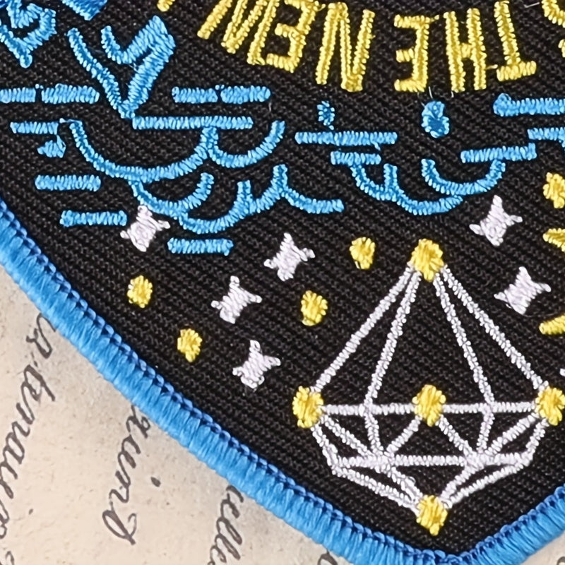 2pcs Teen Embroidery DIY Patches - Clothes Backpack Hat Party Gift