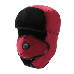 Men's Winter Warm Ear And Neck Protection Plus Velvet Hat