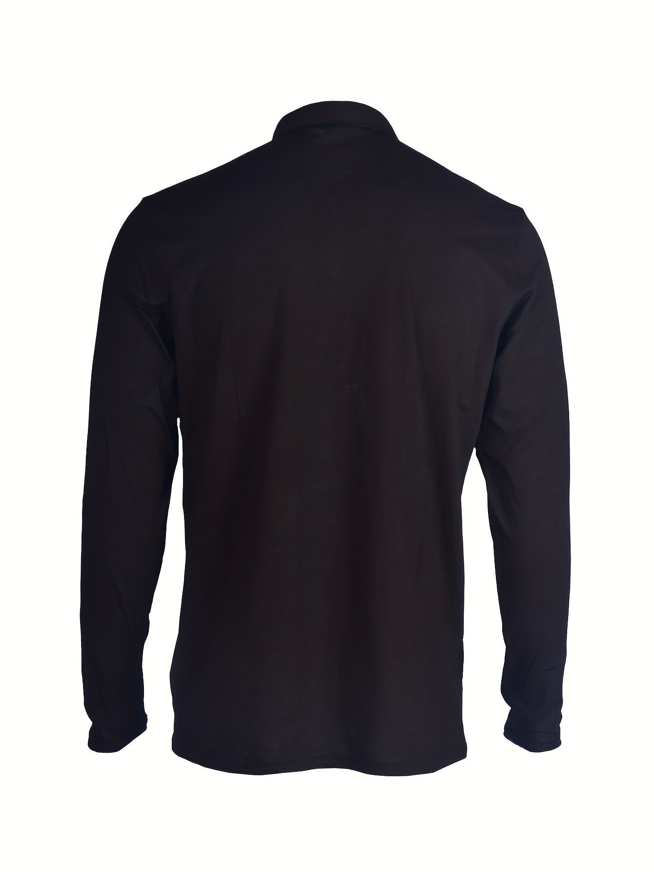 Men's Long Sleeve Golf Shirt Quick Dry Moisture Wicking Outdoor Clothing