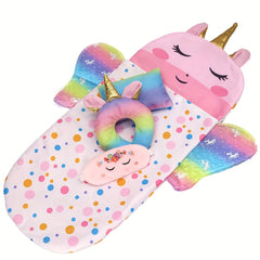 Unicorn Rainbow Sleeping Bag for 17 18 Inch Dolls Doll Clothing and Accessories