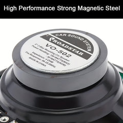KUERL 12.7cm HIFI Coaxial Speaker 100W 2-Way Car Audio Music Stereo Green