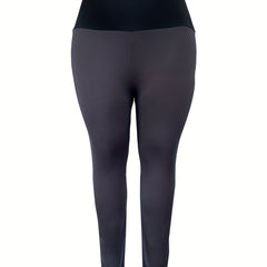Colorblock High Rise Skinny Leggings
