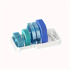 Food Container Lid Organizer With Expandable Dividers