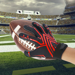 Teenagers Football Gloves Sticky Goalkeeper Gloves Silicone Grip Sports Gloves