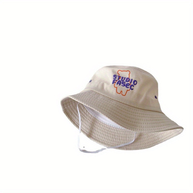Kids Sun Hat Travel Fisherman Hat Baby Casual Basin Hat