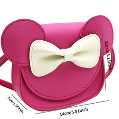 Girls Bow Knot Crossbody Bag Coin Purse Kids Accessories