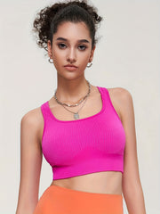 Quick Dry Shockproof Sports Bra Yoga Crop Top