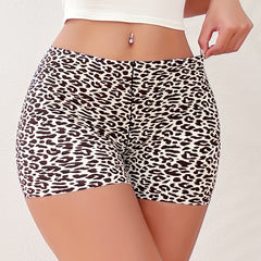 Leopard Boyshort Panties Seamless Intimates Women's Lingerie