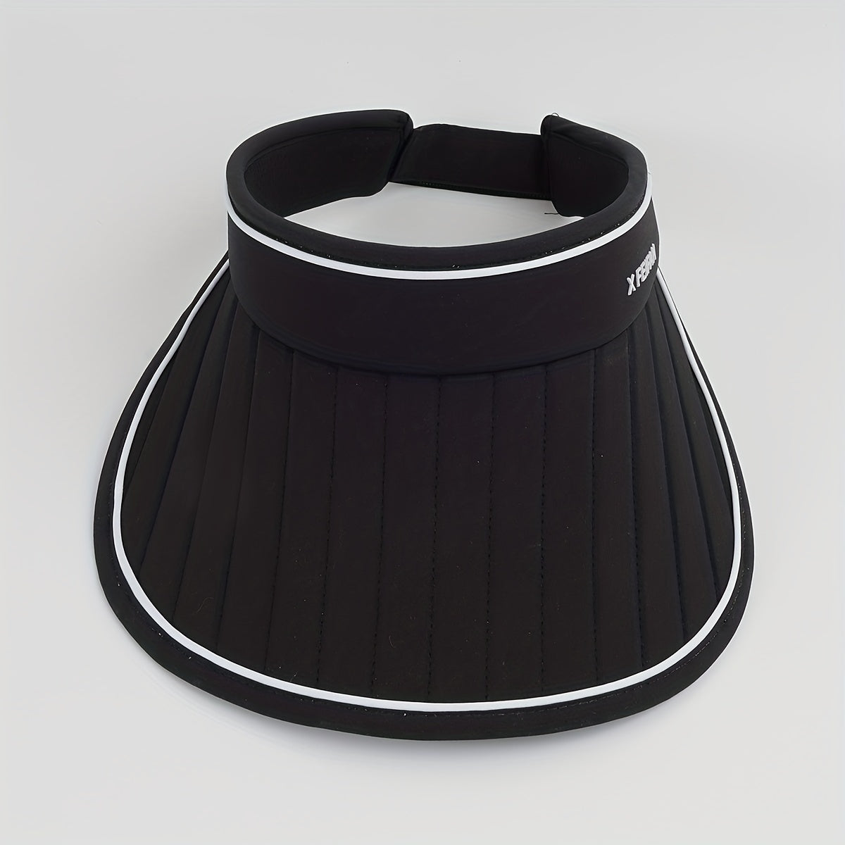Wide Brim Ponytail Visor Hat UV Protection Sun Hat