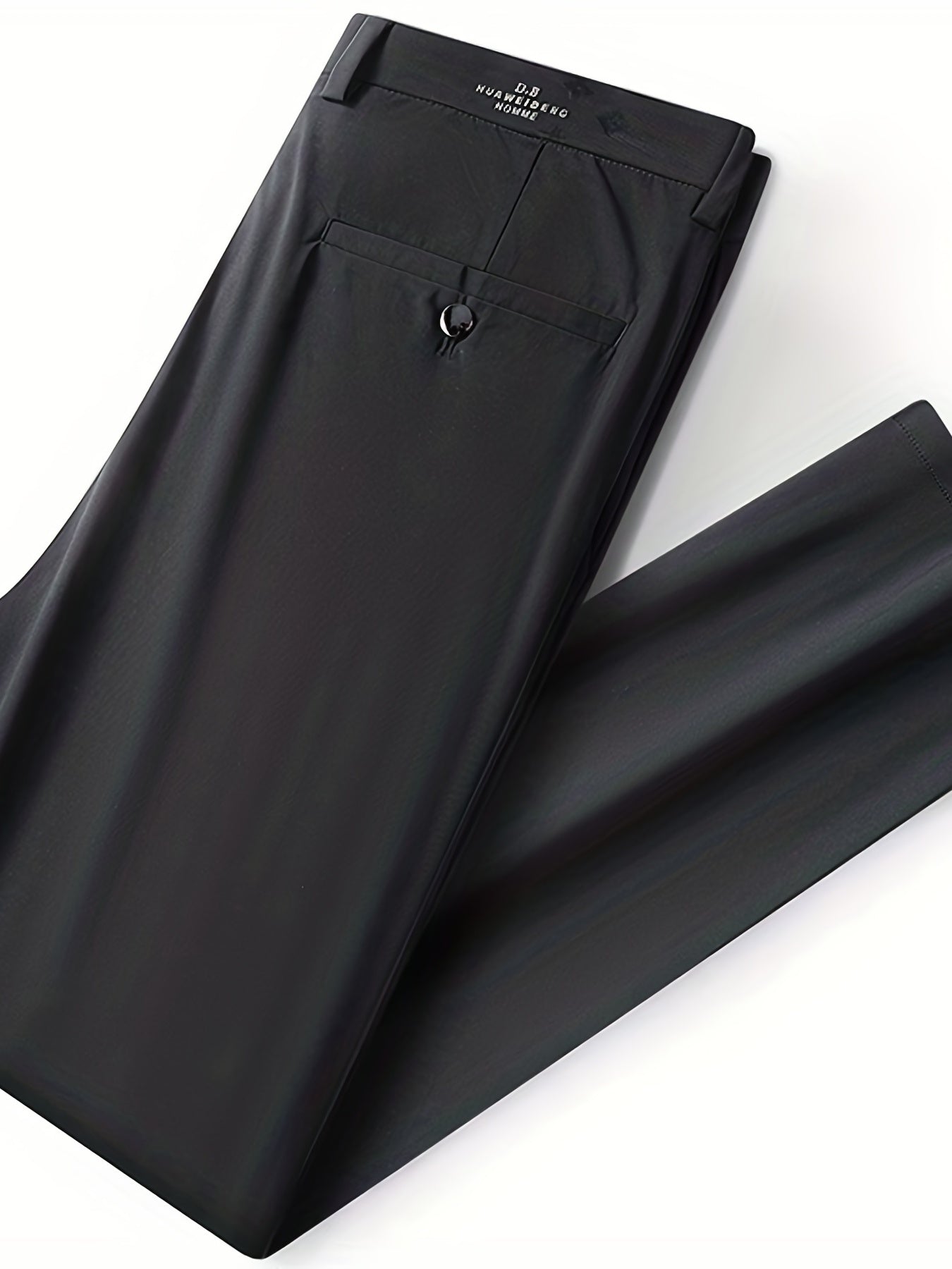 Men's Solid High Stretch Dress Pants - Spring/Summer Business